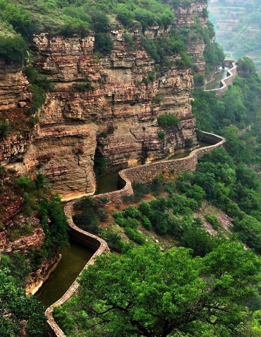 红旗渠红色教育基地现场教学点